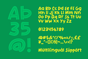 Saturn Font, a Sans Serif Font by LetterStuff Typefoundry (Thumbnail 8 of 10)