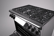 36 inch gas range cooker, a Furniture 3D Model by kjpargeterimages (Thumbnail 3 of 12)