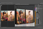 2 Floating Frame Canvas Mockup R-2x3, a Merchandise Mockup by Mockups by Carlos Viloria (Thumbnail 3 of 7)