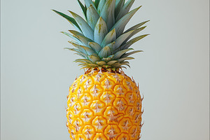 Ripe Pineapple Tropical Fruit Yellow, a Food & Drink Photo by Pixeness Studio