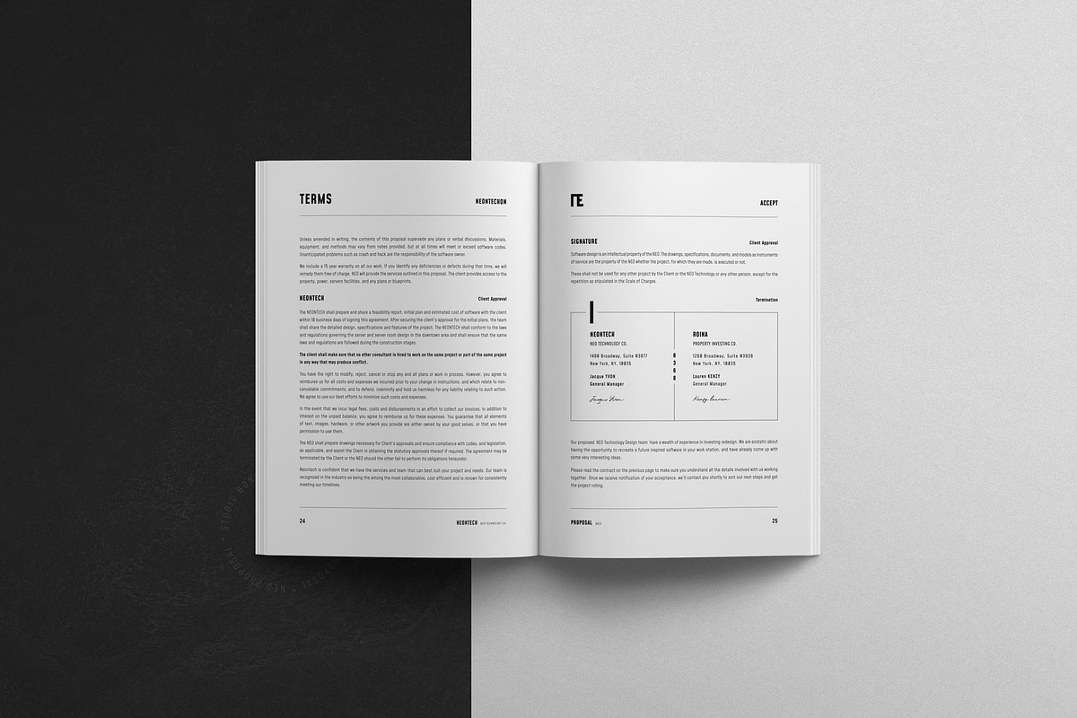NEO | Proposal, a Brochure Template by Studio Bons (Photo 14 of 16)