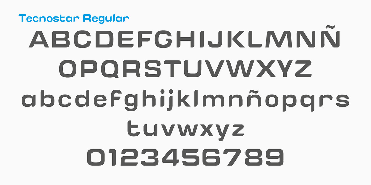 Tecnostar, a Sans Serif Font by Ixipcalli (Photo 3 of 6)