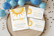 Yellow Sun Baby Shower Party Bundle, a Templates & Theme by VeliusCreativeStudio (Thumbnail 9 of 9)