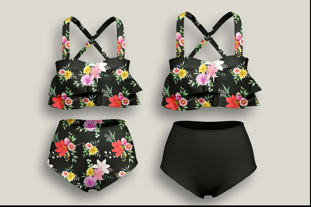 Swimming Suit Mockup, an Advertising Mockup by PudraART (Photo 6 of 8)