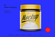 Glass Jar Mockup, a Product Mockup by Reformer Mockup (Thumbnail 4 of 6)