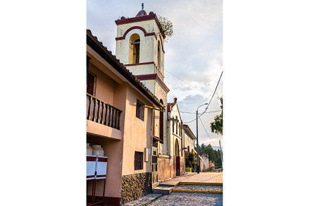 Church in Huancan near Wariwillka in, an Architecture Photo by Leonid Andronov