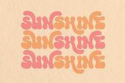 Super Wave - Retro Groovy Font, a Serif Font by Pandeka Studio (Thumbnail 3 of 14)