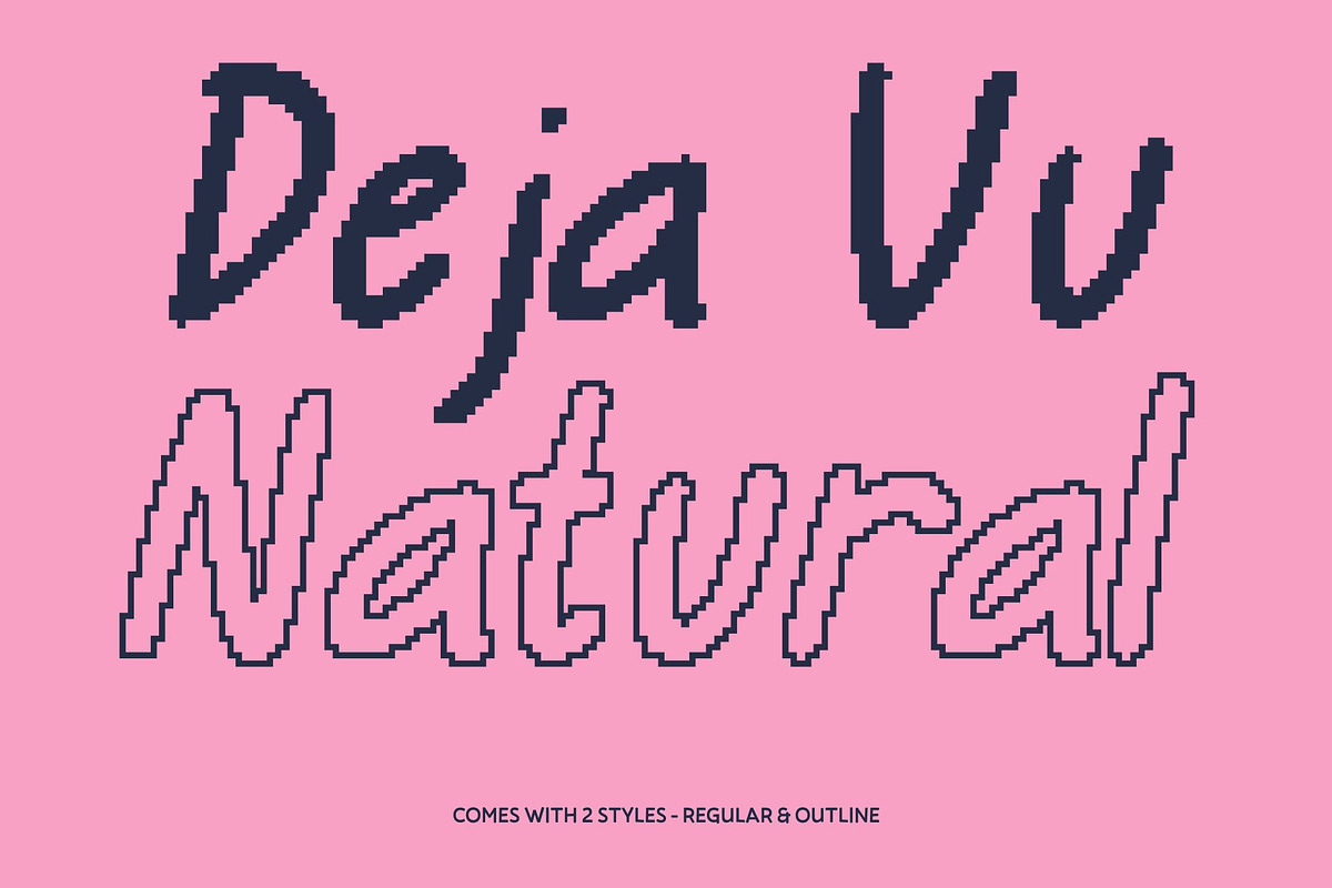 CS Boysen Pixel, a Sans Serif Font by Craft Supply Co. (Photo 4 of 8)