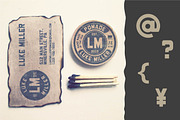 Minersville Font, a Sans Serif Font by JoshWeberDesigns (Thumbnail 8 of 12)