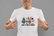 Funny Christmas Just a Jolly Goose, an Illustration by Daily.Designs (Thumbnail 2 of 5)