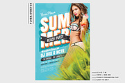 Summer Flyer / Poster, a Flyer Template by Mariux (Thumbnail 2 of 3)
