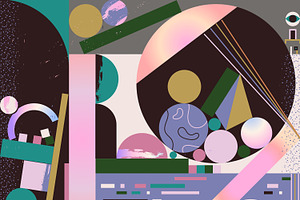 Vector Abstract Composition