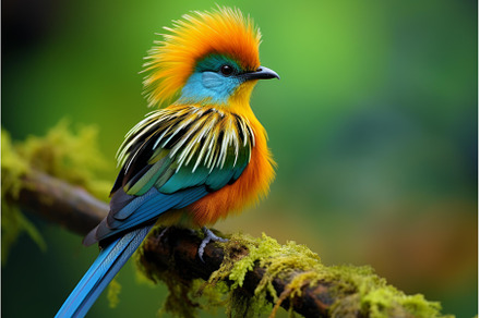 Vibrant indian roller perched in, an Animal Photo by Ylivdesign