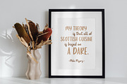 Whisky Fudge - Brush Script Font, a Script Font by Thistle Type (Thumbnail 5 of 7)