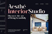 Bloxe Elegant Serif Font, a Serif Font by Graphicxell (Thumbnail 2 of 8)