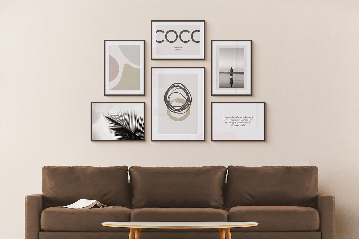 Trendy Frame Mockup Template Bundle, a Product Mockup by FoundImages (Photo 16 of 25)
