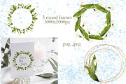 Snowdrops flowers watercolor clipart, a Decorative Illustration by Pegion art shop (Thumbnail 4 of 11)