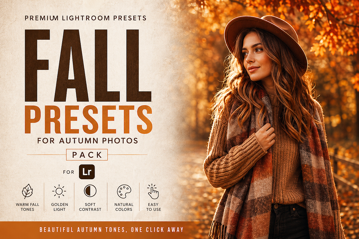 FALL PRESETS for Autumn Photos, a Preset Add-On by AAA Presets (Photo 1 of 22)
