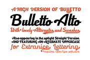 Bulletto - 5 fonts, a Script Font by Zetafonts (Thumbnail 2 of 10)