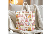 Easter Village Seamless Pattern, a Seasonal Illustration by TitaLivingArt (Thumbnail 6 of 13)