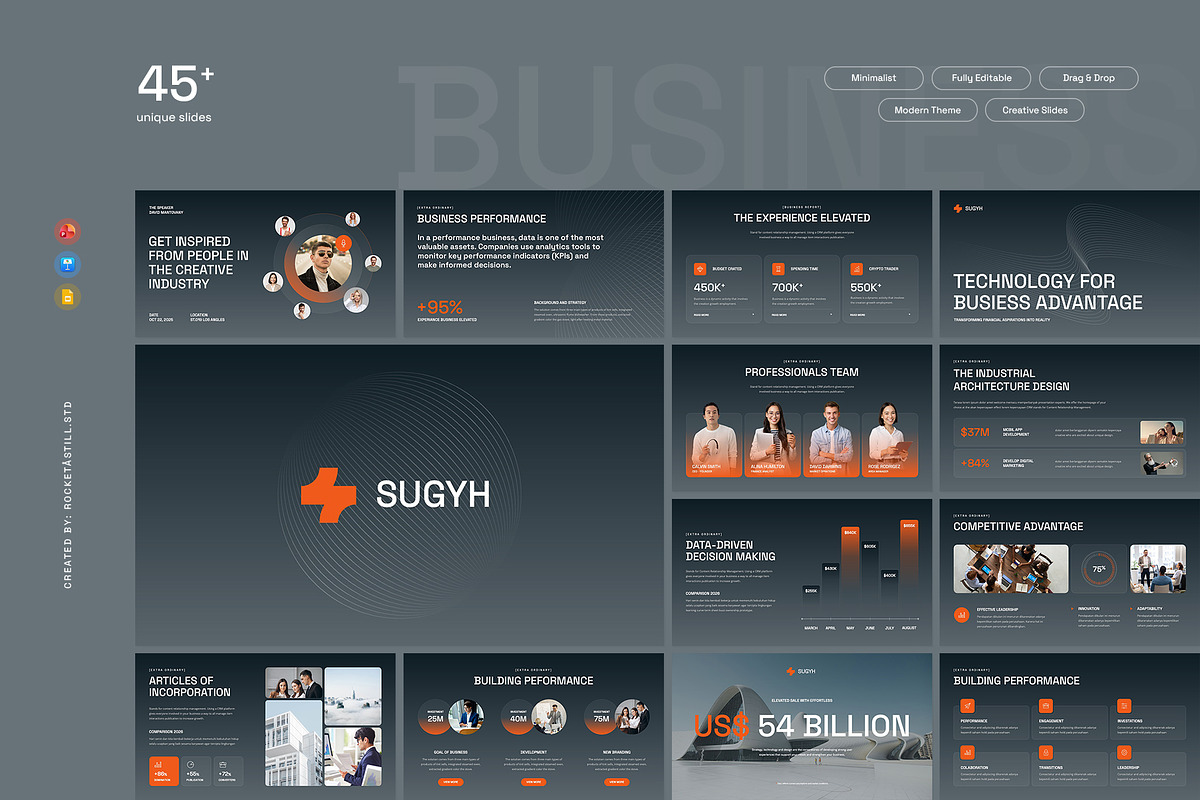 SUGYH Presentation Template Design, a Presentation Template by Rocketstill (Photo 1 of 6)
