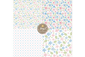 Spring Summer SEAMLESS Digital Paper