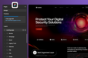 Scybee - Cyber Security Website, a Landing Page Template by SLAB! Design (Thumbnail 2 of 4)