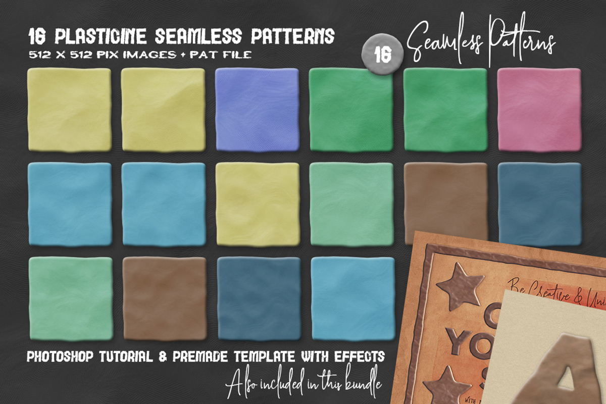 Plasticine Typography Creator, a Background Graphic by TVartworks (Photo 17 of 42)