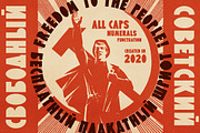 ST-KOMSOMOL stylish retro grotesque, a Sans Serif Font by Shimanov Types (Thumbnail 2 of 7)