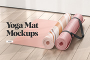 Yoga Mat Mockups, a Merchandise Mockup by rebrandy (Thumbnail 1 of 10)
