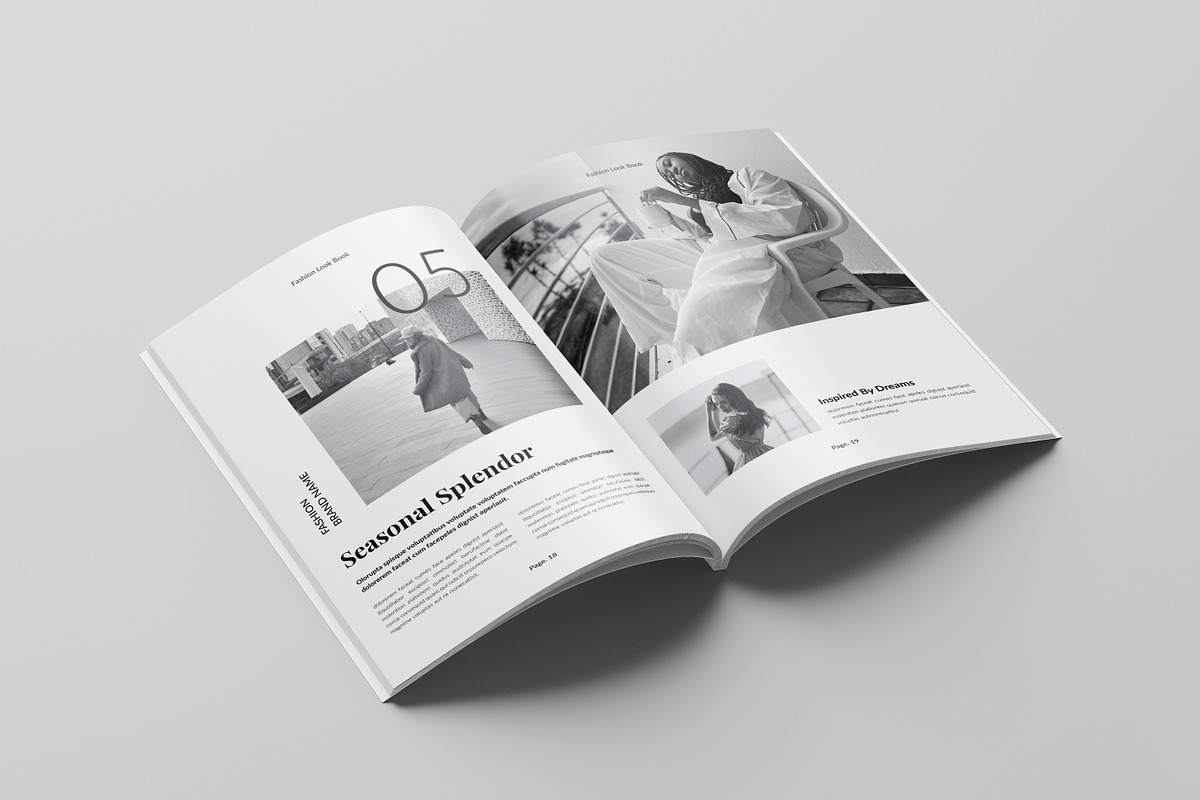 Fashion Lookbook Template, a Brochure Template by Spark_Creative (Photo 10 of 17)