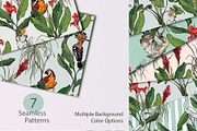 Botanical. Seamless Patterns, a Pattern Graphic by Irina Dolgikh (Thumbnail 6 of 8)