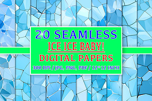 20 Seamless Ice Ice Baby Patterns