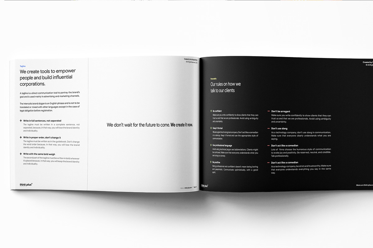 70-Page Brand Style Guidelines, a Presentation Template by Smotrow Related (Photo 19 of 19)