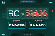 Codega, Sans Serif Disconnected Font, a Font by Drizy (Thumbnail 4 of 9)