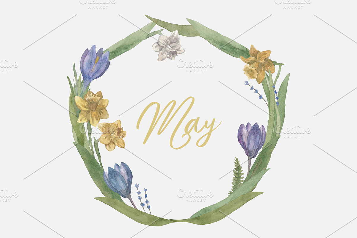 Spring Wildflowers, an Illustration by Elisa Ursa (Photo 6 of 7)
