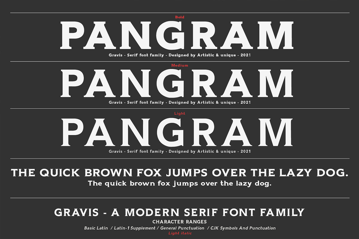 Gravis - Serif font family, a Serif Font by Artistic & Unique (Photo 10 of 10)