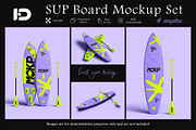 SUP Board Mockup Set, an Advertising Mockup by ForgeDesign (Thumbnail 1 of 6)