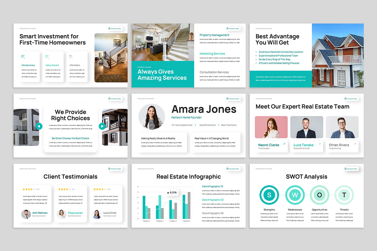 Real Estate PowerPoint, a Presentation Template by rgbryand (Photo 3 of 7)