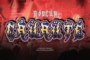 CS Spooky – Black Metal Font, a Blackletter Font by Craft Supply Co. (Thumbnail 6 of 8)