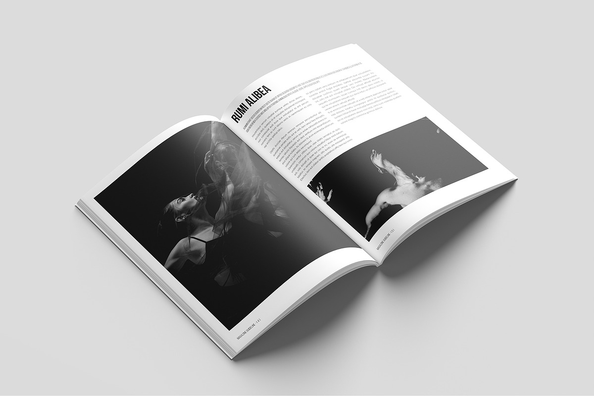 Simple Magazine II Canva Template, a Magazine Template by GoldenGrid Studio (Photo 3 of 9)