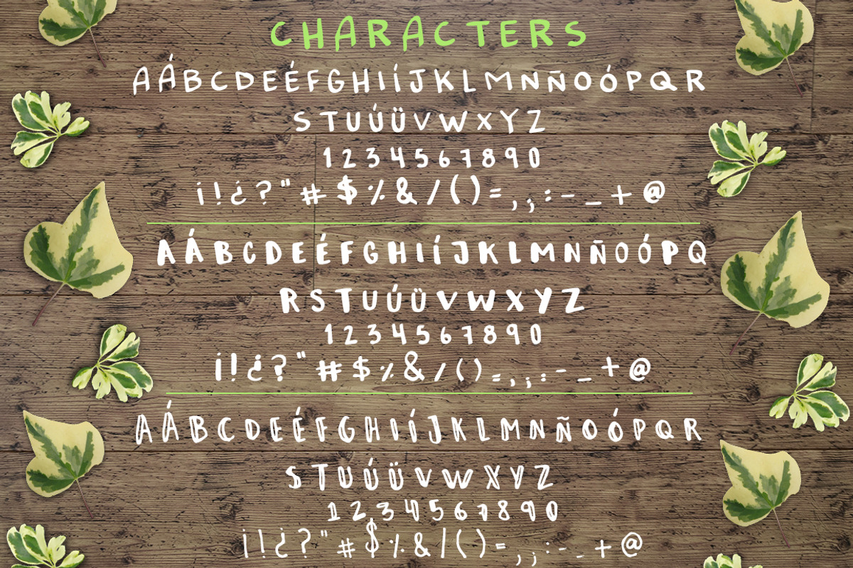 16 FONTS IN ONE - 84% DISCOUNT!!, a Font by Andrea De Oliveira (Photo 25 of 34)