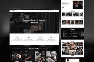 StyleTrim – Barber and Salon HTML