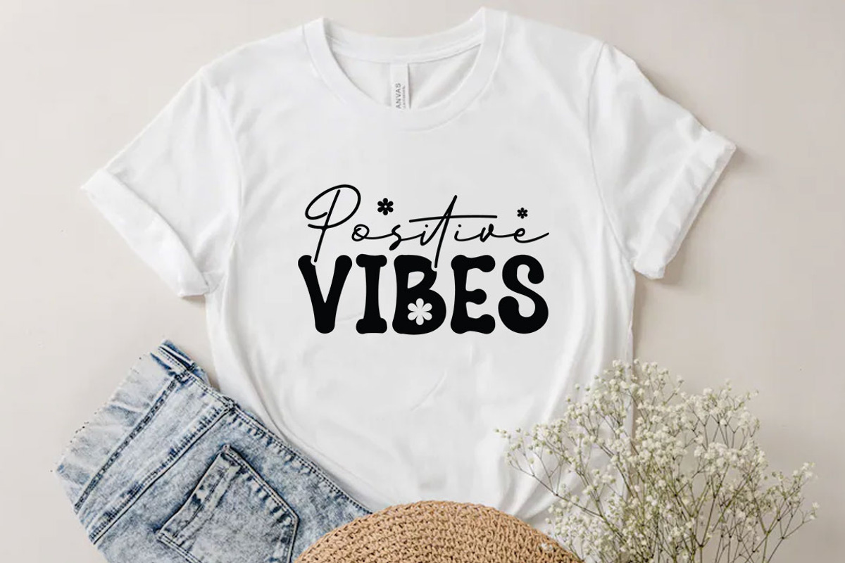 Motivational Positive Groovy Bundle, an Object Graphic by FiveStarCrafting (Photo 9 of 12)