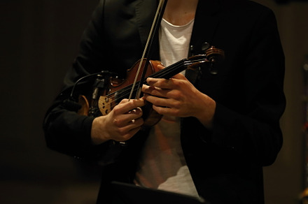 Violin featuring playing an instrument, musician, and rhythm