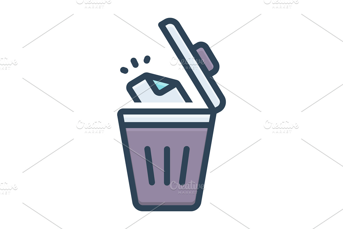 Deleted remove color icon, a Duotone Icon by Creative priyanka