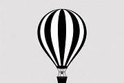 Hot Air Balloon Silhouette Bundle, an Illustration by Designs_River (Thumbnail 3 of 9)