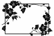 Decorative Floral Frame Set, an Illustration by jahid234 (Thumbnail 9 of 9)