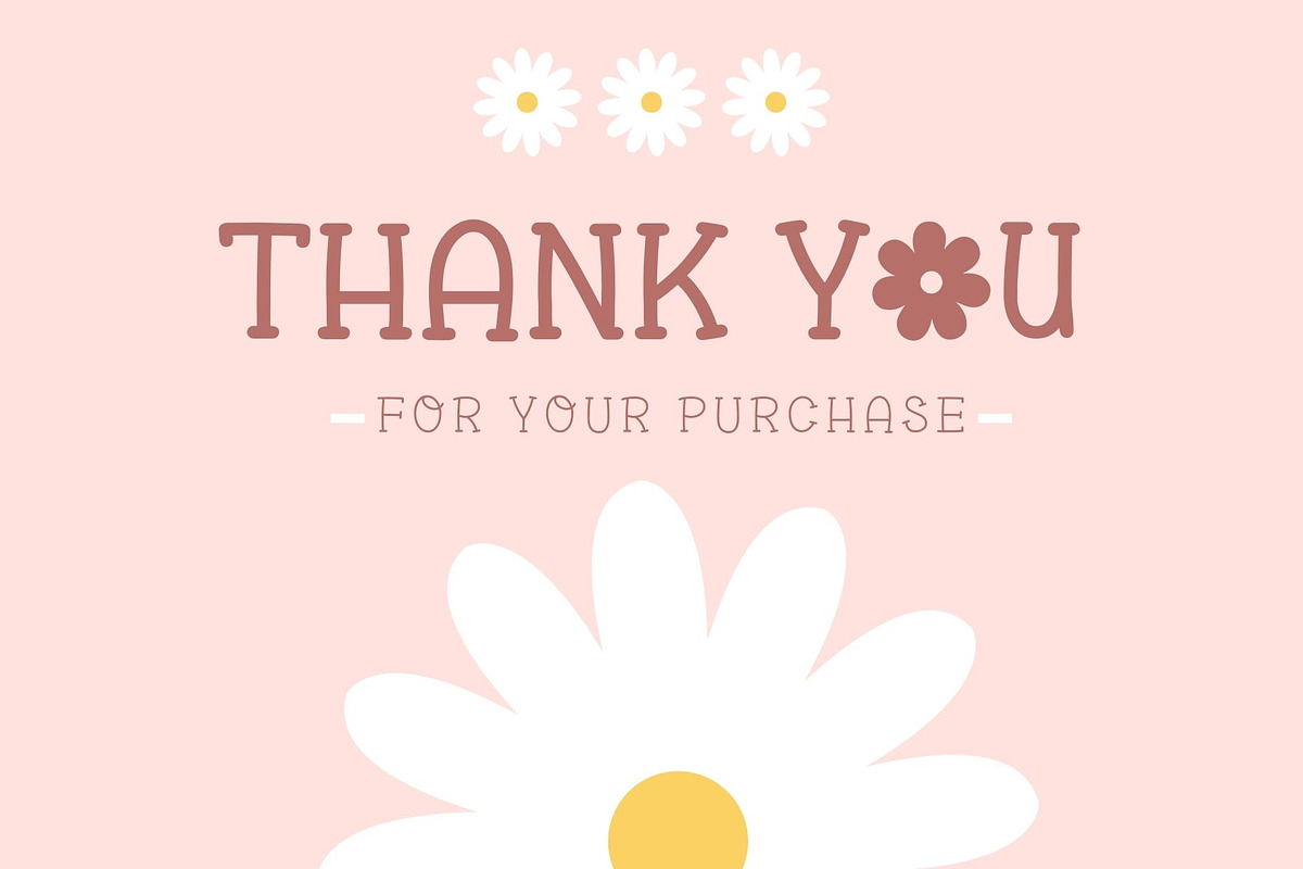 Fox Daisy Font, a Slab Serif Font by Fox7 By Rattana (Photo 10 of 10)