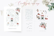 Charming Christmas card, map creator, a Seasonal Illustration by Tabita's shop (Thumbnail 2 of 15)